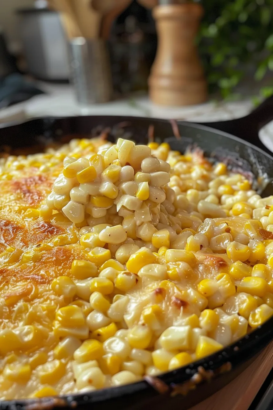 Honey Butter Skillet Corn Casserole Recipe